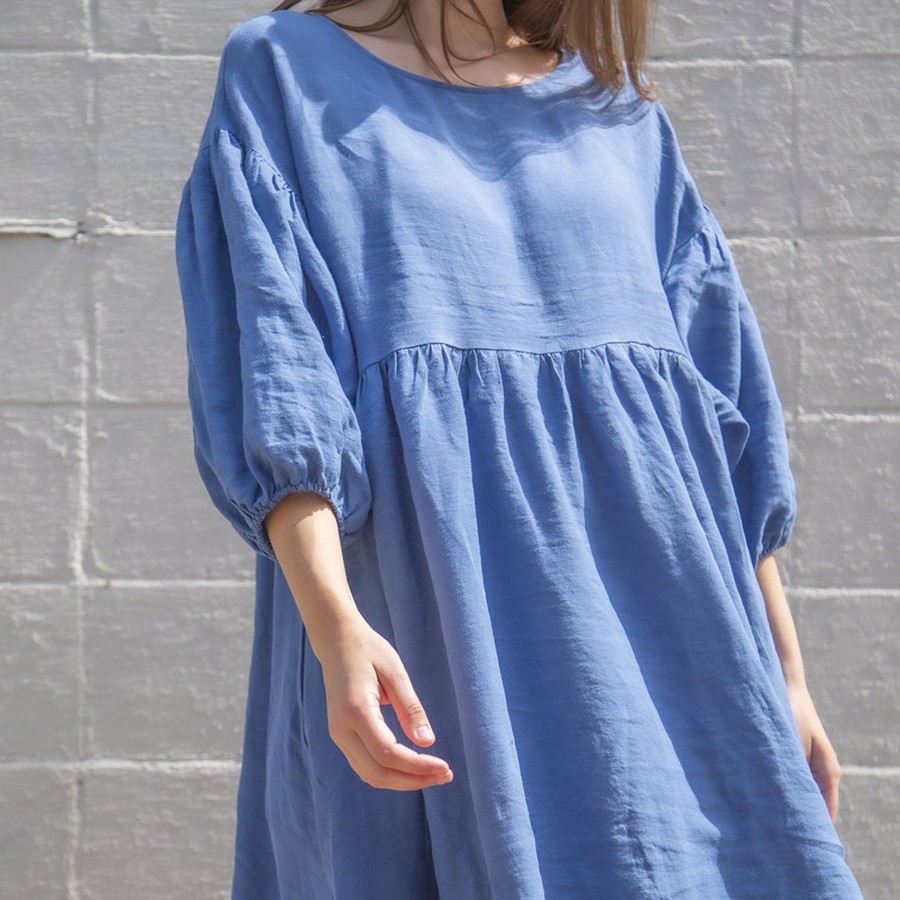 Apparel Hackwith Design House | Oversized Dress Denim Linen