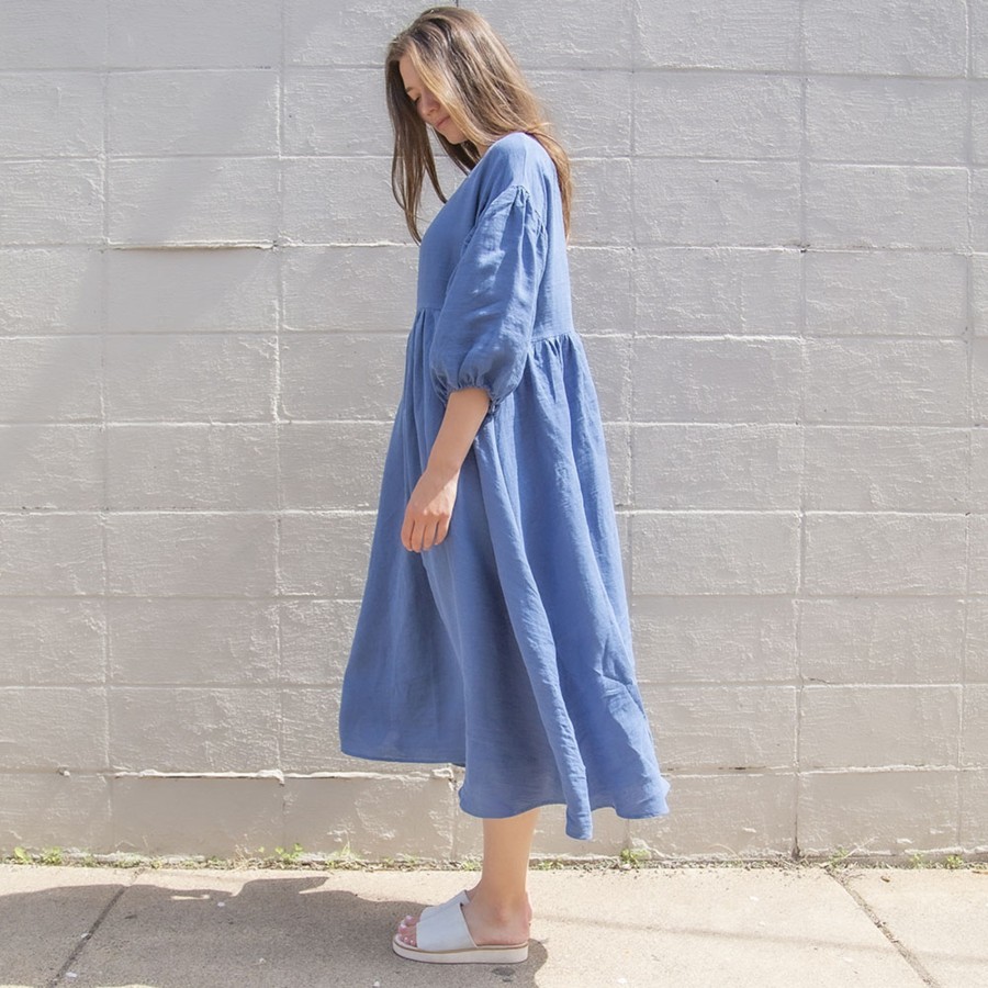 Apparel Hackwith Design House | Oversized Dress Denim Linen