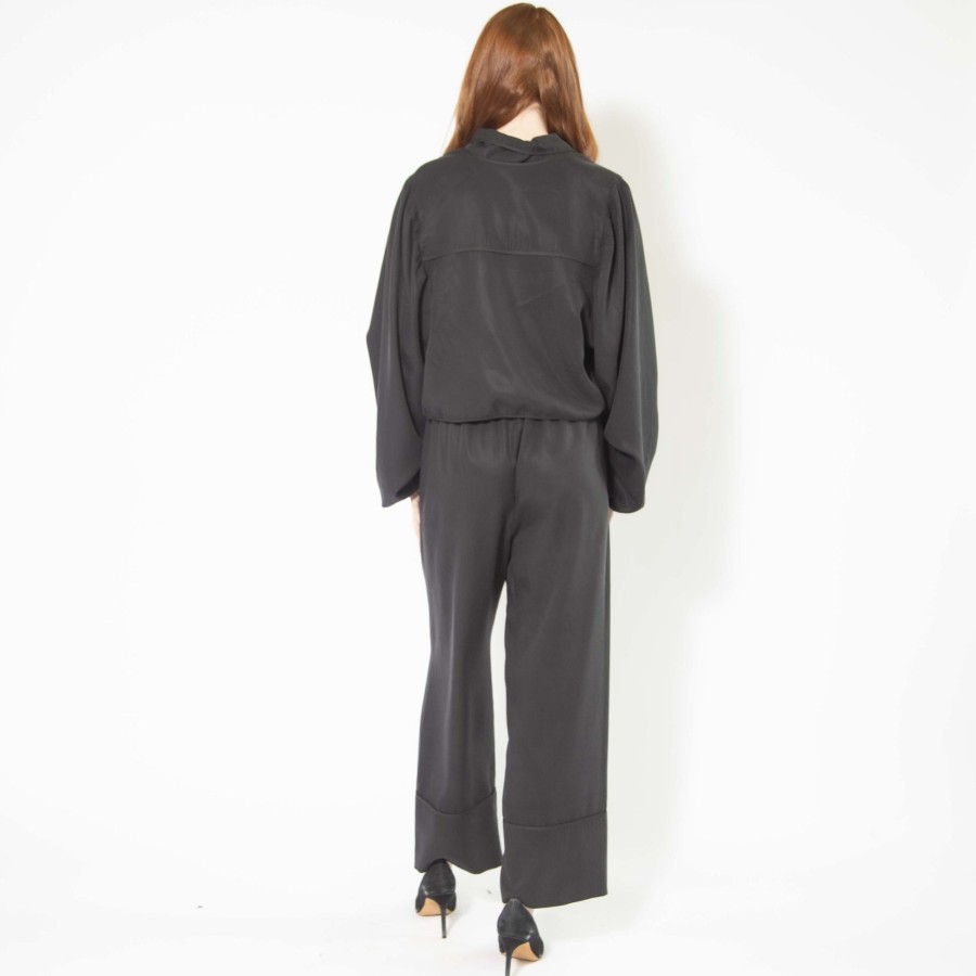 Apparel Hackwith Design House | Cuff Pant Black Lyocell