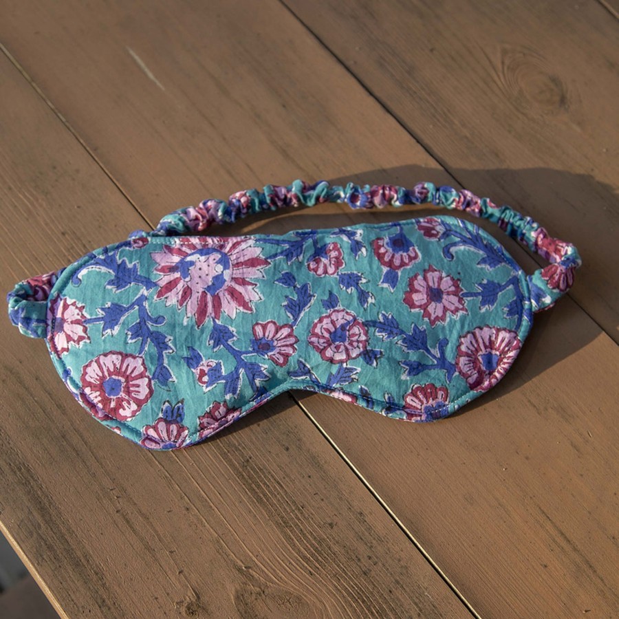 Other Hackwith Design House | Eye Mask Teal Floral