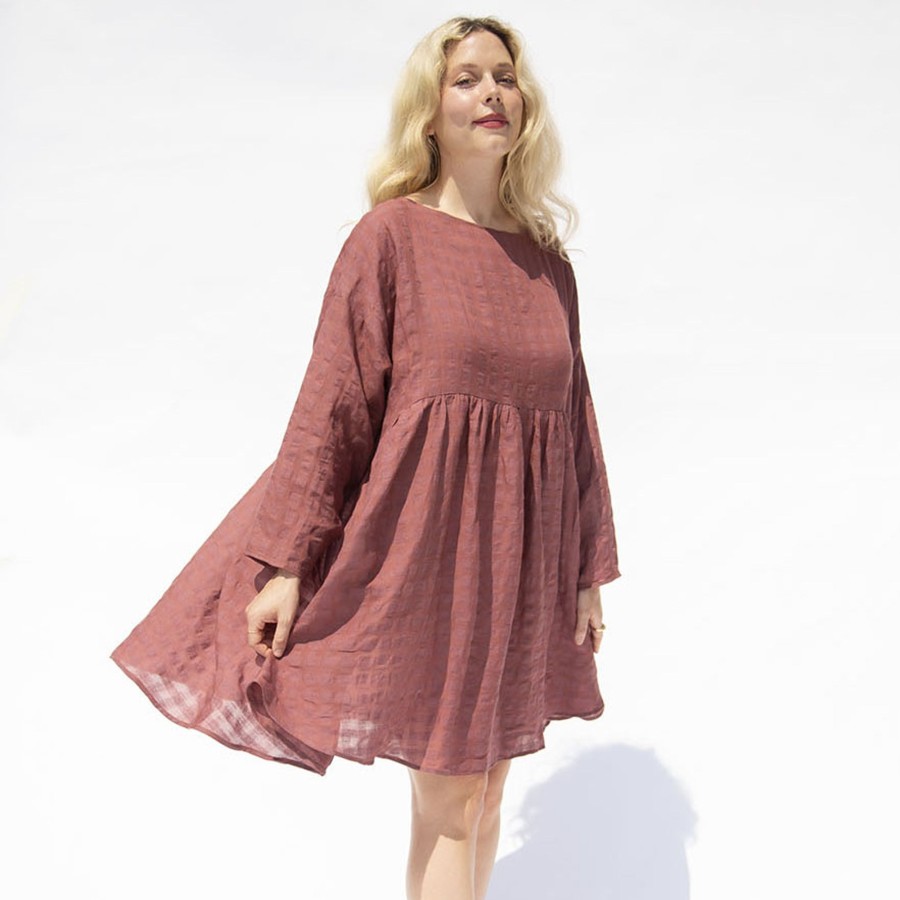 Apparel Hackwith Design House | Short Oversized Dress Blush