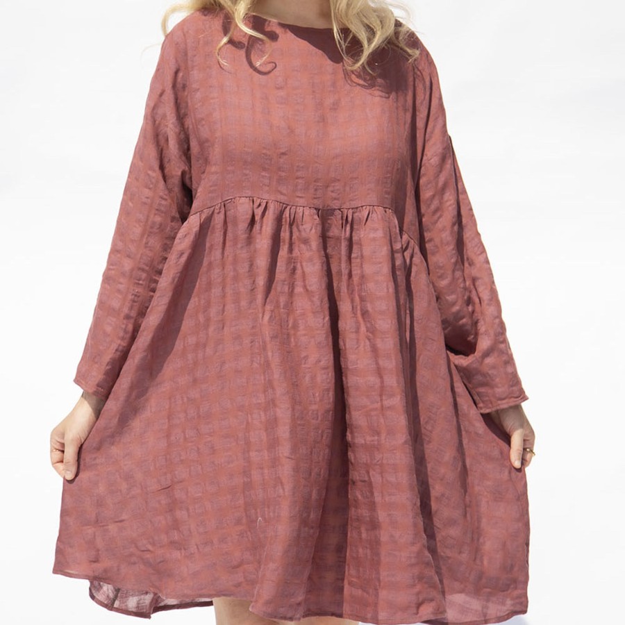 Apparel Hackwith Design House | Short Oversized Dress Blush